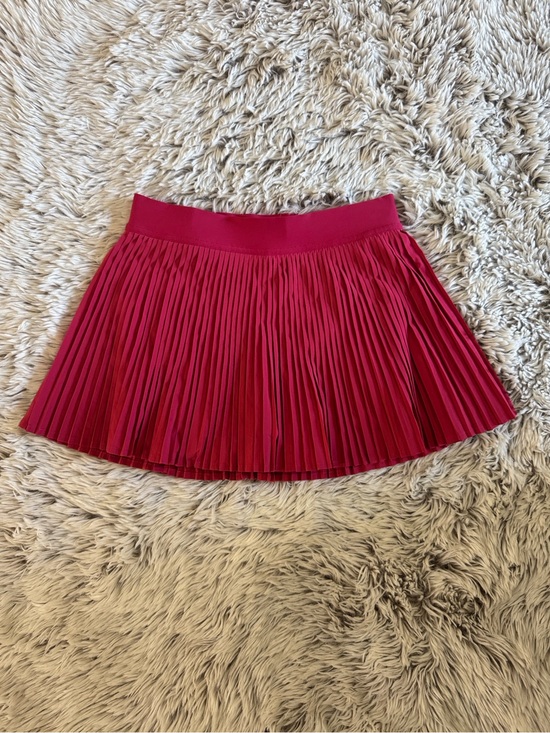 lululemon athletica Dresses & Skirts - Lululemon Varsity High-Rise Pleated Tennis Skirt Skort in Cherry Mist